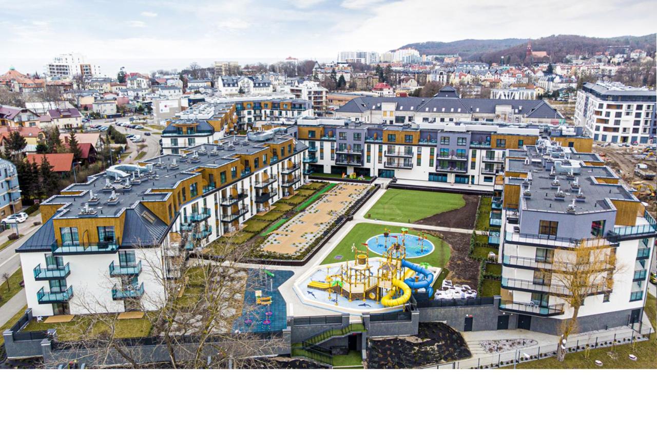 Bel Mare Apartament 128 z ogródkiem Miedzyzdroje Buitenkant foto